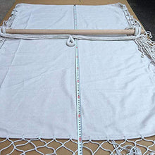 LHAHGLY Hammock Cotone Corda Net Swing Nappe Nappe Stile Appeso Gancio di Sicurezza Camera da Letto Giardino Albero Appendere sedili con Il Trasporto hamac avec Support