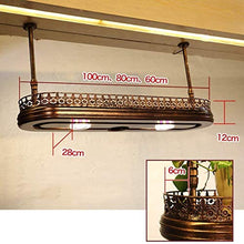 LWW Wine Rack, cremagliera di vetro di vino/a soffitto attaccatura del supporto di bottiglia del vino supporto del metallo ferro vetro vino Holder alta Cup/Altezza regolabile Rack Wine Glass,60 *