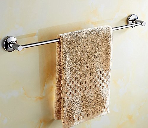 MBYW Portasciugamani da Bagno Punzonatura Gratuita in Acciaio Inossidabile 304 portasciugamani/Asta Appendiabiti Bagno Lungo palo Singolo portasciugamani Ciondolo Bagno, punzone 30 cm 1