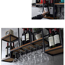LDM Mensole galleggianti, Mensole galleggianti Mensole Decorative in Stile retrò, Espositore portaoggetti, Portabottiglie per Vino in Legno massello Portabottiglie per Vino per Soggiorno