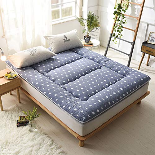 MYYU Sleeping Pad Tatami Tappetino,Giapponese Pieghevole Futon Materasso A Pavimento,Studente Dormitorio Portatile,3,1.0 * 2.0m