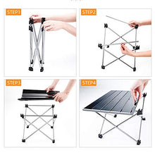household products Tavolo Portatile Pieghevole, Tavolo da Picnic Domestico Portatile, Tavolo da Campeggio all'aperto per Barbecue da Viaggio