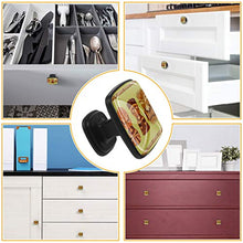 Tribù hawaiana 4 PCS Pomelli per Porta, Pomolo per Mobile, Pomelli per Mobili con Viti, Maniglia per Armadietto, Pomelli per Porta, Pomelli per Cassetti per Porta, Armadio, Cassetto e Credenza