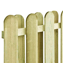 Tidyard Pannello di Recinzione da Giardino per Esterno in Legno di Pino Impregnato FSC,Pannelli in legno,Pannelli in legno per esterno,Recinzioen da Giardino in legno,Recinzione in legno 180x170 cm