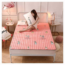 ZZX Materasso Pieghevole in Peluche Spesso in Velluto Tatami, Materasso Futon per Campeggio Domestico Tappetino Tatami Yoga, Cuscino Futon Giapponese Traspirante Adatto alla Pelle,F-120 * 200cm