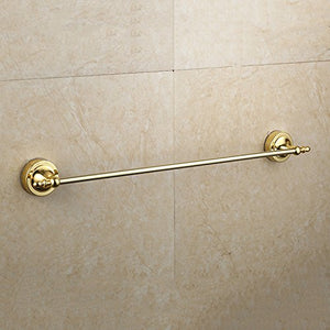 MBYW Portasciugamani Moderno Portasciugamani Elegante per Il Bagno di Moda Portasciugamani Bagno WC Ventosa Singola Asta portasciugamani Bagno Placcato Oro Ventosa portasciugamani Asciugamano Appeso