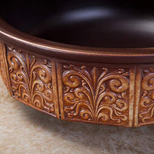 Jgophu Europa-Art Porcellana - Contenitore per il bagno realizzato a mano, in ceramica