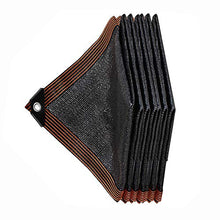 PENGDDP Tessuto Ombra Telo Coprente Rete ombreggiante Telo ombreggiante Rete Tessuta Ombreggiante Rete per schermi Privacy del Balcone (3x3m)-Nero 3x3m
