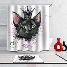 LIYAN Combinazione Bagno. Immagini Chiare E Colori Vivaci Rendono Il Tuo Bagno Pieno di Vita. Accessori da Bagno. Pittura. Principessa Gatto.