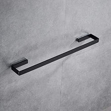 Ibergrif Soto - Portasciugamani Bagno Quadrato, Porta Salviette a Parete, Nero, Ottone