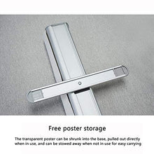 Stand-up Roll-up Banner-Protezione da Starnuto Portatile Adatta per Uffici, Negozi, Ristoranti, ECC.