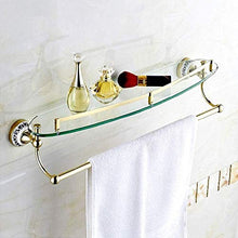 GDFEH Scaffale in Vetro Acciaio Inox Acciaio Inossidabile Specchio Anteriore Cornice Anteriore in Vetro Posaggio in Vetro Scaffale da Bagno Scaffale da Bagno Bagno Bagno Bagno