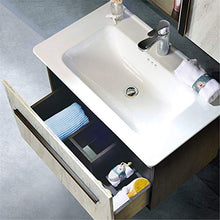 BGROESTWB Mobile da Bagno Specchio Mobile da Bagno e lavabo Combinazione Bagno Bagno Small Appartamento Senza lacca per Casa (Color : Gray, Size : 47x61x40cm)