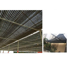 YS Parasole per Esterni Multiuso Parasole in Tessuto Parasole 95% Parasole in Rete Protezione Solare Rete Resistente Ai Raggi Uv per Piante da Giardino,Nero,5X10M