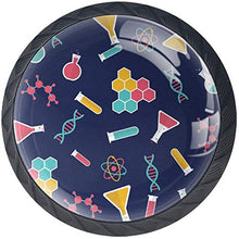 Contenitore per esperimenti Blu scuro Pomelli per Porta Set di 4 Pomelli per Mobili Manopole per Cassetti Cucina Armadio Vetro