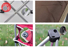 Tavolo da Picnic all'aperto Sedia da Campeggio Poltrona da Stadio Imbottita Leggera Ideale per passeggiare Picnic con portabicchieri e Borsa da Trasporto BBQ Party Table (Color : Gray Blue)