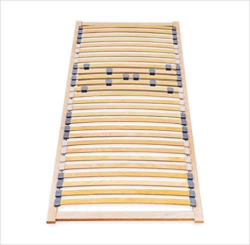 ECOFORM - Rete a doghe con regolazione di durezza, 80 x 200, 90 x 200, 100 x 200, dal produttore (80 x 200 cm)