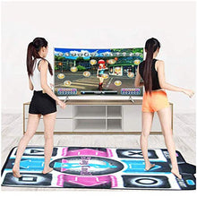 AFANG Gioco Ballo Resistente Antiscivolo, Resistente All'abrasione Tappetino Ballo, Ballerino Mat Play Connessione USB PC Regali Bambini 3D Somatosensoriale Sportiva Genitore-Figlio