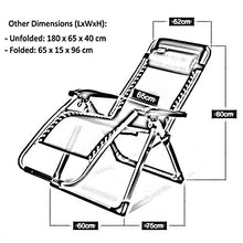 Sywlwxkq Sedie da Giardino reclinabili per Persone Pesanti, Giardino all'aperto, Spiaggia, Prato, Campeggio, Sedia Portatile Regolabile, Supporto 200 kg