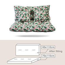 BCASE Cuscino per Pallet in Fibra Pack + Cuscino Schienale per Pallet Imbottiti, Cuscino Imbottito, Include Cuscino Schienale E Sedile, Ideale per Giardino, Flamenco