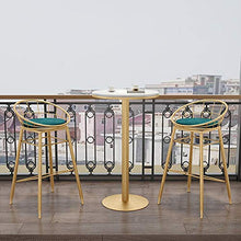 Tavolo tè Sedia tavolo Nordic Gold Iron Sgabello trucco metall schienale Lusso PU cuoio Sgabello rotondo Sgabello Cambio adulti Panca scarpe Soggiorno Sala pranzo Poltrona Schienale Sedia tempo libero