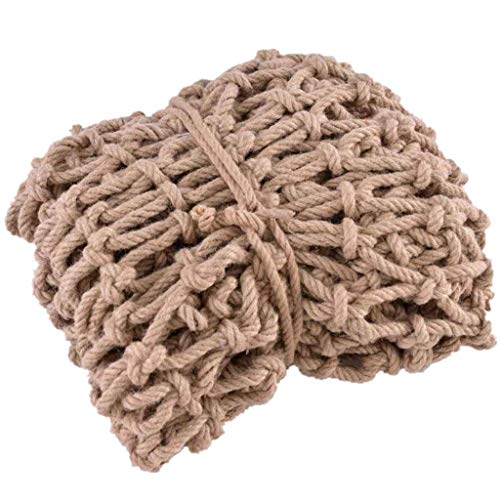 WaiMin Ringhiera Esterna for Bambini Rete di Sicurezza Rete di Canapa Rete for soffitti Interni Rete for balconi Protezione for Scale Rete for soffitti Negozio di Abbigliamento Appendiabiti Rete Foto