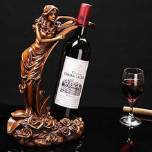 Semplicità Elegante Creatività Creativa Modellistica Resina Marrone Portabottiglie Moda Europea Desktop da Tavolo Veranda Bar Decorazioni per Ristoranti Ornamenti Regali Di Nozze Bella Ed Elegante,