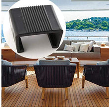 Ohomr Clips 10PCS mobili, all'aperto Patio Wicker Clip, plastica Divano Connect Clamps per Mobili Sedie da Giardino del sofà 5.25CM