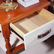 Yyqx comodino in legno massello comodino con 1 cassetto mensola armadio armadio multiuso piccolo tavolino terminale comodino camera da letto, 55 x 43 x 49 cm