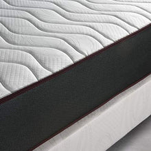 Materasso V17, Anatomico, Imbottitura Fibra Ipoallergenica, Igienico, Confortevole e Memory Foam (090x190x17)