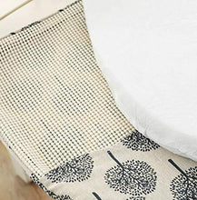 HYLX Cuscino Sedile, Cuscino Sedia, Cuscino Sgabello Rotondo, Cuscino Sedia Floreale Antiscivolo in Cotone Spesso, per Giardino, terrazza Esterna