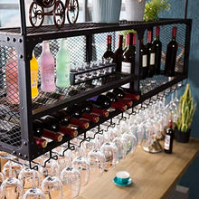 Rastrelliere per calici Portabottiglie per vino da appendere a parete in metallo Portabottiglie per vino Portabottiglie per vino a soffitto Altezza regolabile Mensola a muro Portaoggetti Porta calici per calici (Dimensioni: 80 * 35cm)