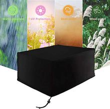 NXW Coperture per Mobili da Giardino, Coperture per Mobili da Giardino Oxford Impermeabili Coperture per Tavoli Resistenti Vento/UV/Neve Resistenti Strappo e alla Polvere