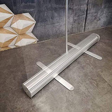 Topniu. □ Per Business □ Schermi Schermi Startnel Start Sneeze Porto Roll Up Banner Starment Sneeze Guardia per contatore con banner regolabile Stand per Office Salons Cliniche, Negozi Ristoranti