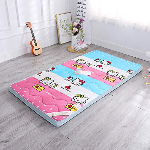 YANKE Materassi Spessi di Tatami materassi Student materassi dormitorio Non Slip futon Pieghevole Materasso-N-0.9x1.9m