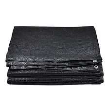 88% Telo Coprente in Sunblock - Patio, Giardino, Cortile, Tetto, Balcone, Posto Auto Coperto, Tessuto Oscurante per Esterno Nero (Size : 3x9m)
