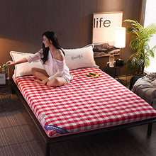 QXTT Materassi Letto Futon Materasso Futon Matrimoniale Pieghevole Giapponese Tradizionale Futon Tatami Ultra Morbido per Massaggi Esercizi di Yoga Campeggio Hotel,Blue-90 * 200cm