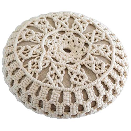 YQ Cuscini Intrecciati, Cuscini futon Tessuti, Cuscini di Tatami ispessiti sulla Finestra del Balcone della Baia 40x40cm (Size : Woven Cushion)