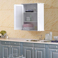 IPRE Armadietti di Medicina per Il Bagno sopra la Toilette, deposito a Prova di umidità Hanging Cabinet Balcony Louver Hanging Cabinet Cabinet Cabinet Wall Mounted Wall Cabinet