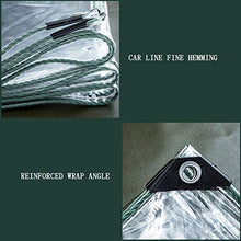 Telone Trasparente, Pieghevole Antipioggia Telone, Copertura Vegetale, Isolamento vegetale in Serra, Design Occhiellato Migliorato, per Camper, rifugi, Pesca, Caccia(1x3m(3.9x9.8ft))