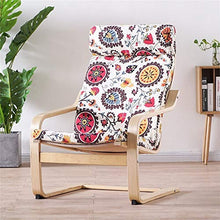 eewopjkj Cuscino per Sedia Relax Supporto per Schienale Alto Cuscino reclinabile Cuscino per Sedia in Rattan Cuscino per Sedia a Dondolo Cuscino per Sedile da Giardino Patio (Sedia Non Inclusa) -b 1
