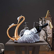 LHQ-HQ armadietto del vino creativo decorazione vino rack Swan Swan vino rack decorazione della casa di nozze nuovo matrimonio camera decorazione mobile TV della decorazione del salone veranda Cremagl