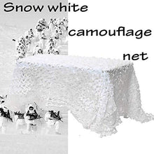 AWCPP Camo Netting Shading Net Camouflage Net Net | Decorazione Di Reticolato Ombra, Pieghevole Facile da Traspirante | per Camping Photography Jungle, Bianco,2 * 3M.