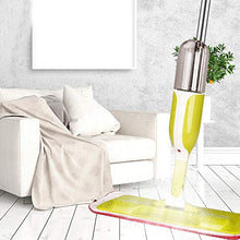 SSAYY Mop Mocio A Spruzzo d'Acqua Mop in Microfibra Magic Mop Push Mop Lavabile per La Pulizia del Pavimento della Casa Utensili per La Pulizia della Casa