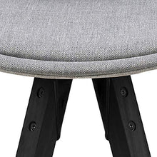 Amazon Brand - Movian Arendsee - Set da 2 sgabelli da bar, 55 x 48,5 x 111,5 cm, grigio