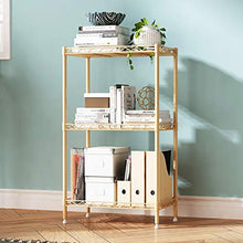 &ripiano di stoccaggio Scaffalature Salotto Cucina Sala studio Camera da letto Scaffale in metallo Metallo a 3 strati Forno domestico Microonde Forno Scaffale Scaffale Balcone Flower Stand Scaffale di
