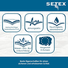 SETEX saugflies Coprimaterasso Impermeabile, 75 x 90 cm, Generazione, Bianco, mwu2075090031008
