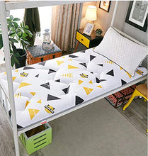 Pieghevole Materasso Tatami Stuoie Bed Ground Materasso Letto Futon Matrimoniale Dormitori Campeggio Firm Cotone Futon Portatile Fodera (Cuscino non incluso) / 100x200cm