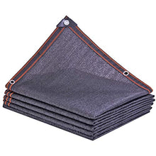 YTQ Tasso di Ombreggiatura 80% Pannello Ombreggiante in Tessuto con Rete di Isolamento Termico con Occhiello in Metallo, Adatto per Recinzione Pergola Esterna, Nero, Dimensioni Multiple(Size:5m*8m)