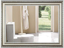JKCKHA Piazza Bagno Specchio di Trucco, Decorazione della Parete dello Specchio di Bellezza, Dressing Mirror (Dimensioni: 50 * 70cm) Decorazioni per la casa